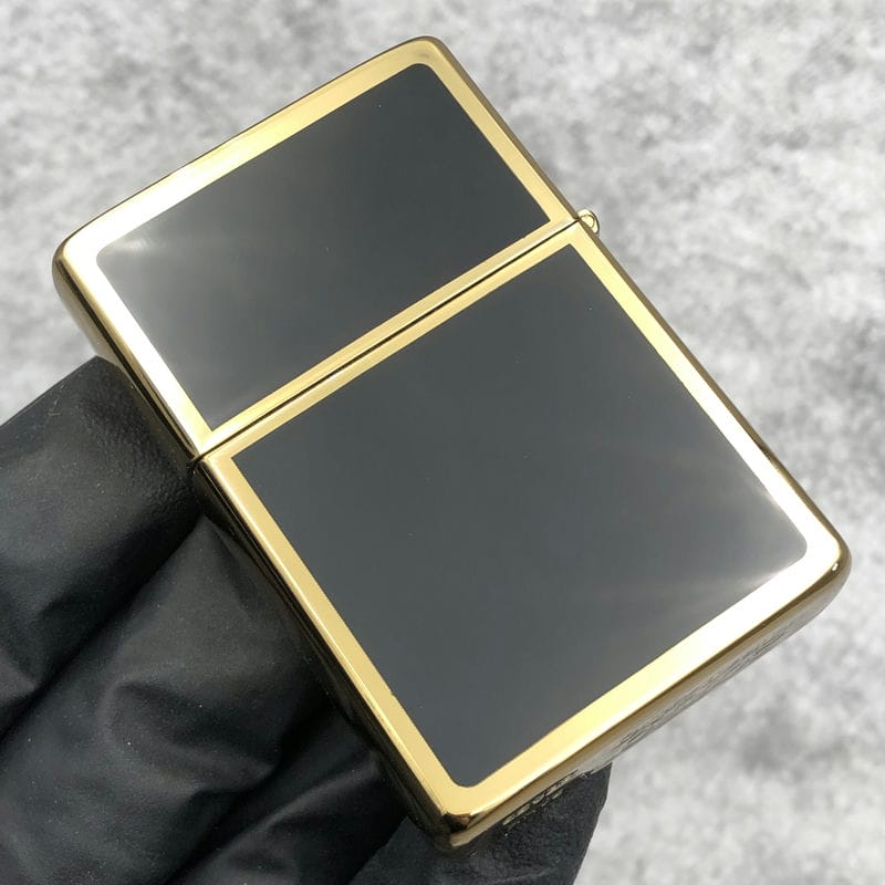 Bật lửa Zorro Ultimate Men Đen Viền Vàng - Z6007A - Hình ảnh 3