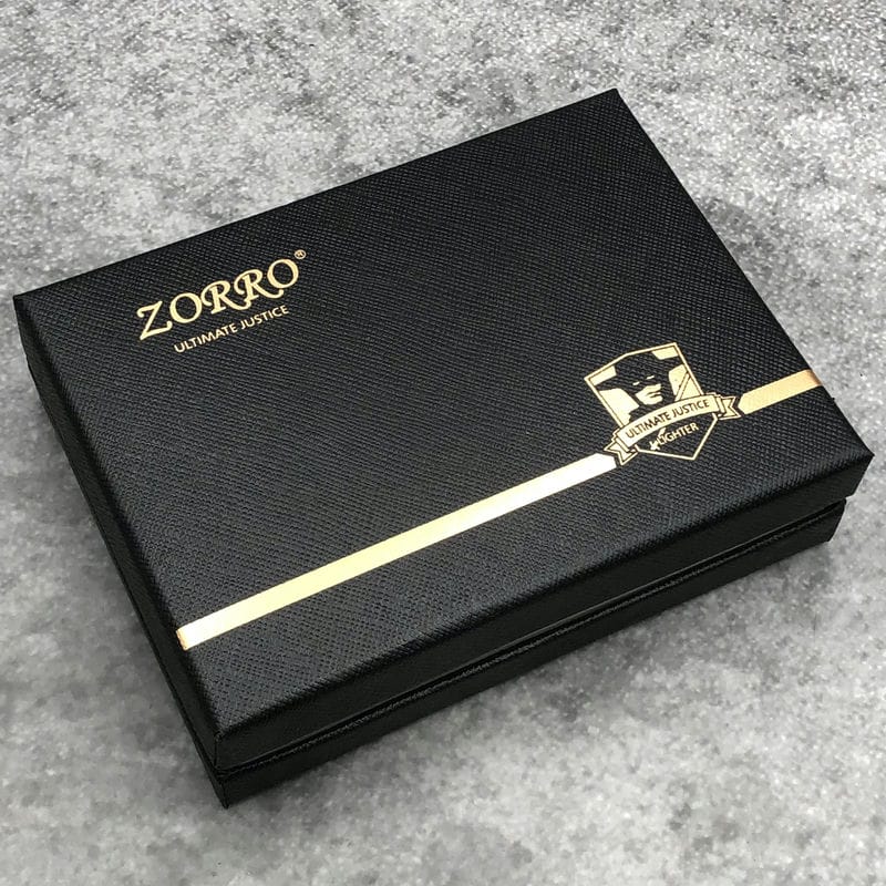 Bật lửa Zorro Ultimate Men Đen Viền Vàng - Z6007A - Hình ảnh 11