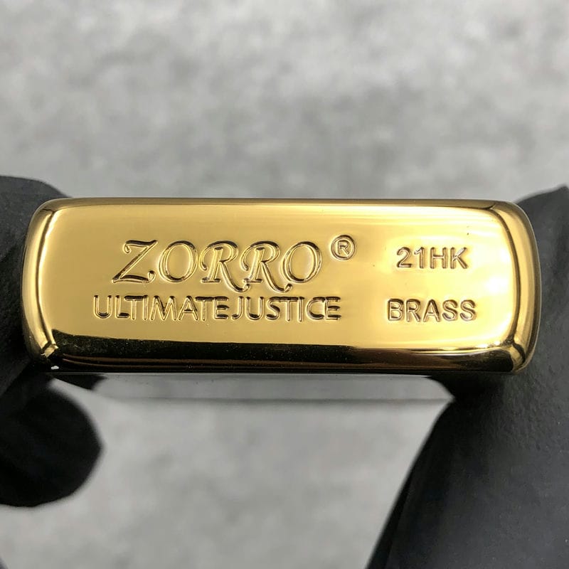 Bật lửa Zorro Ultimate Men Đen Viền Vàng - Z6007A - Hình ảnh 10