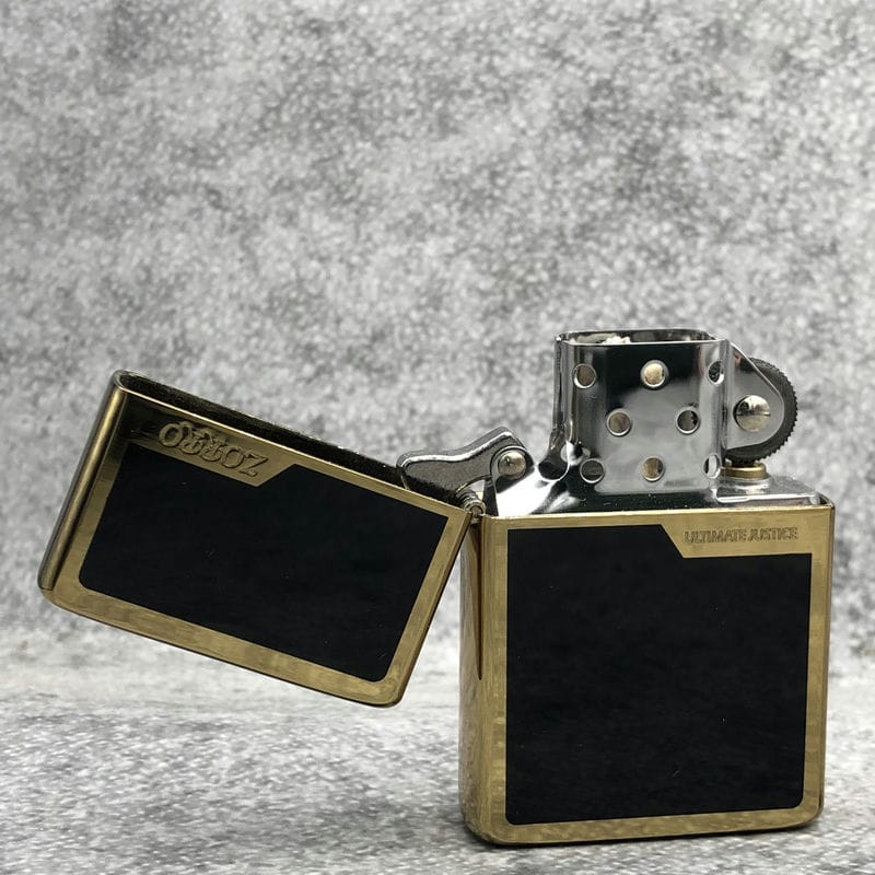Bật lửa Zorro Ultimate Men Đen Viền Vàng - Z6007A - Hình ảnh 8