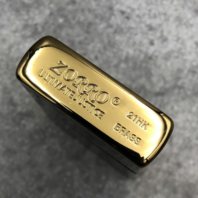 Bật lửa Zorro Ultimate Men Đen Viền Vàng - Z6007A - Hình ảnh 9