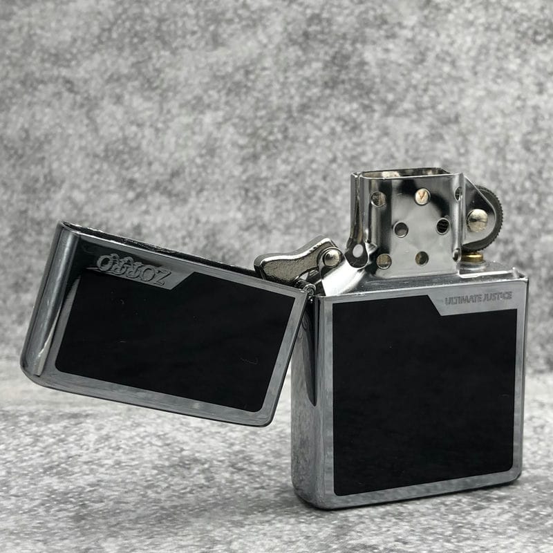 Bật lửa Zorro Ultimate Men Đen Viền Bạc - Z6007B - Hình ảnh 8