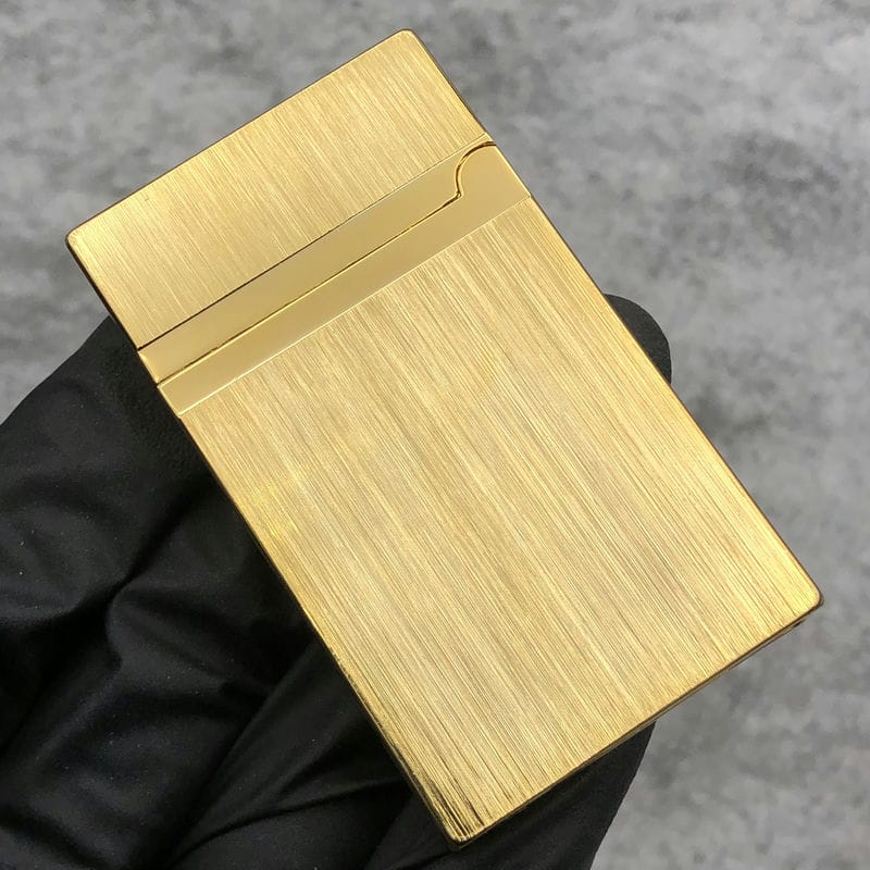 Bật lửa Zorro Vintage Kẻ Xước Vàng - Z643-001 - Hình ảnh 3