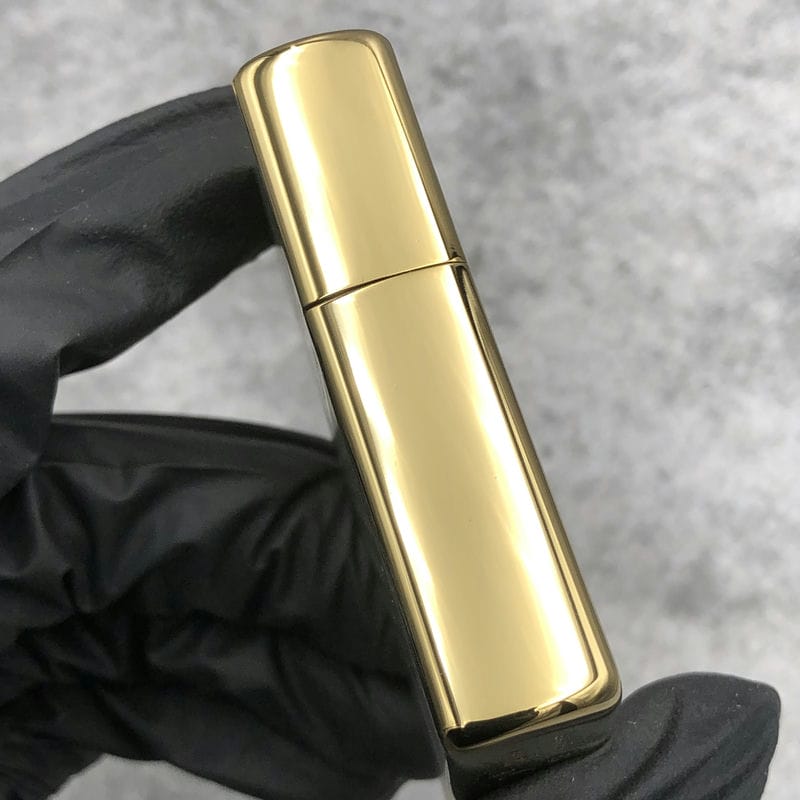 Bật lửa Zorro Ultimate Vân Dọc Viền Vàng - Z91328C - Hình ảnh 6