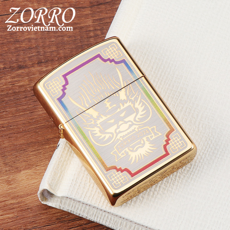 Bật lửa Zorro Hỏa Long Thiên Linh Giới Hạn 9999 Chiếc - Z22024 - Hình ảnh 3