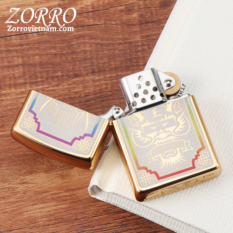 Bật lửa Zorro Hỏa Long Thiên Linh Giới Hạn 9999 Chiếc - Z22024 - Hình ảnh 6