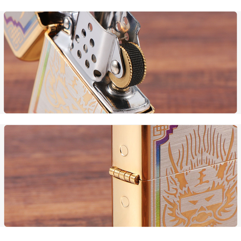 Bật lửa Zorro Hỏa Long Thiên Linh Giới Hạn 9999 Chiếc - Z22024 - Hình ảnh 9