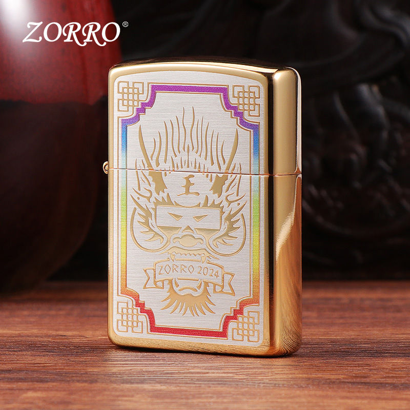 Bật lửa Zorro Hỏa Long Thiên Linh Giới Hạn 9999 Chiếc - Z22024 - Hình ảnh 2